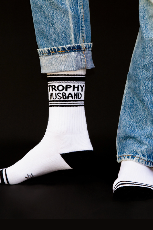 Trophy Husband Gym Socks