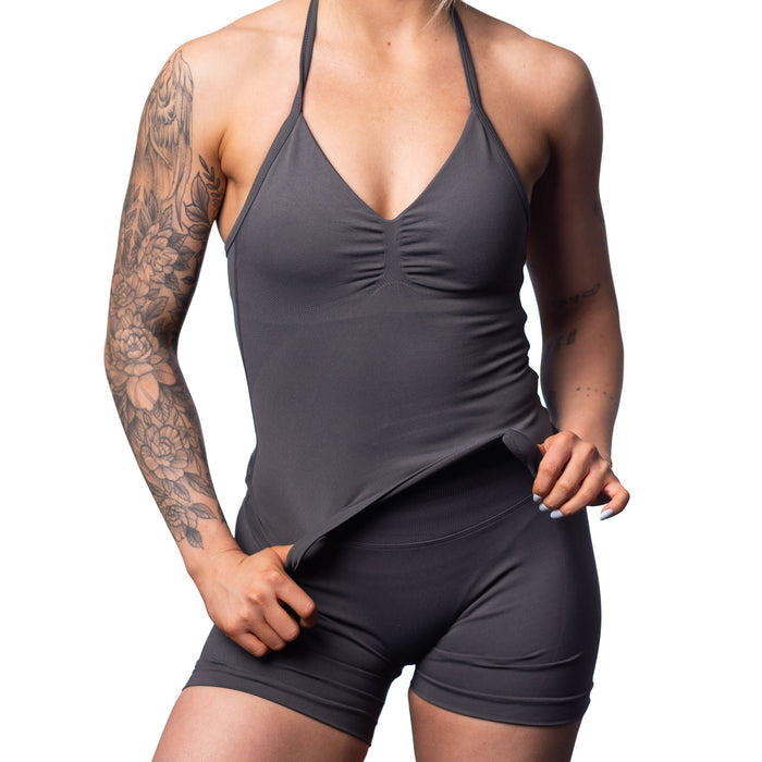 TRUFFLE HALTER TOP