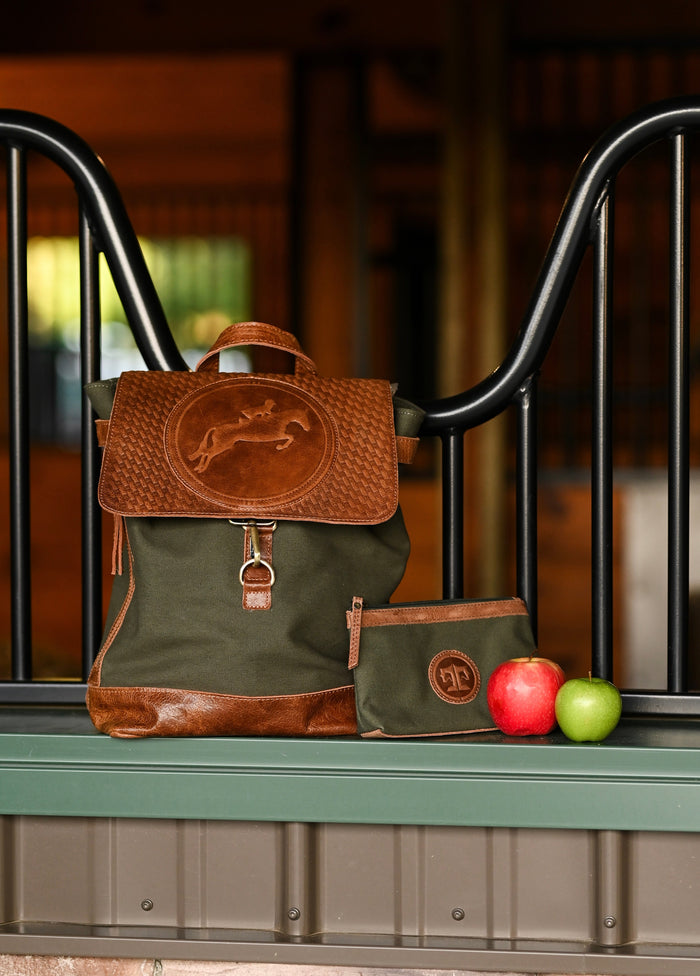 Tucker Tweed Barn Makeup Pouch