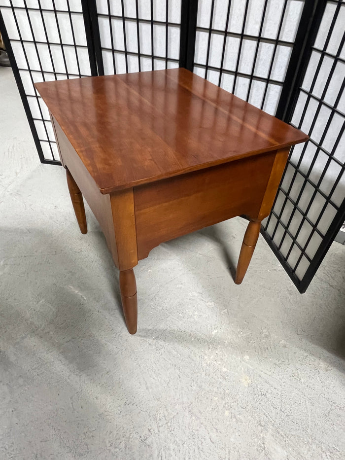 Two Drawer End Table