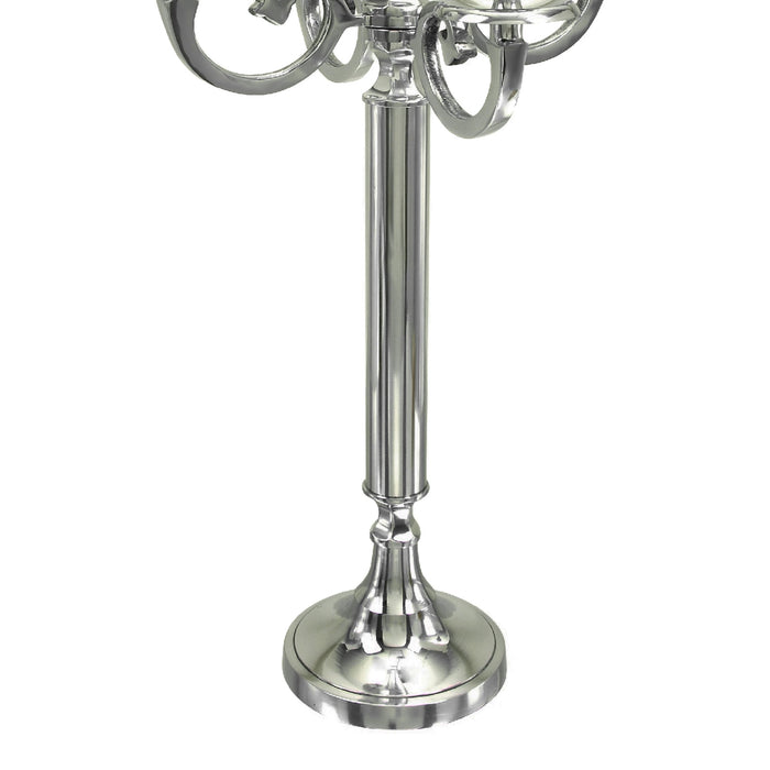 Urban Designs Grand Tall Aluminum 5-Arm Candelabra Candle Holder