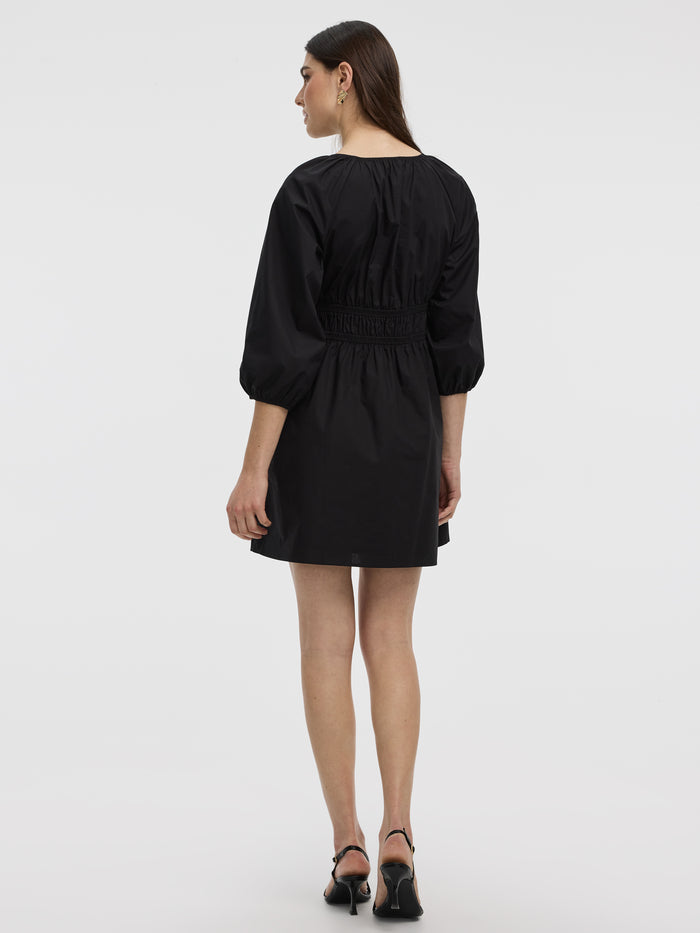 V-Neck Mini Dress