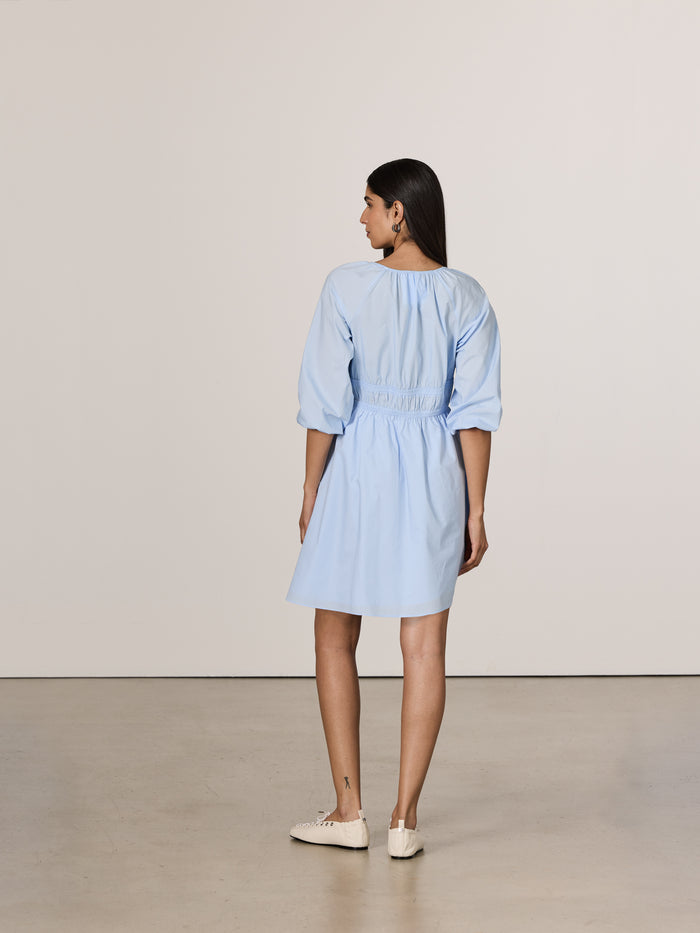 V-Neck Mini Dress