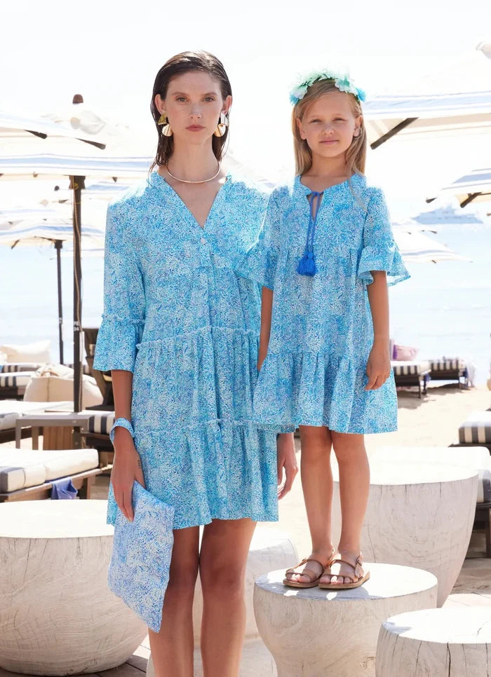 Dresses Marie Raxevsky V Neck Tunic Iris Apoella