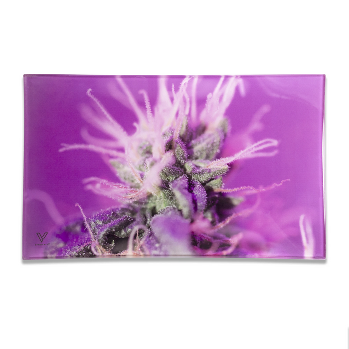 glass rolling tray pink lemonade medium v syndicate