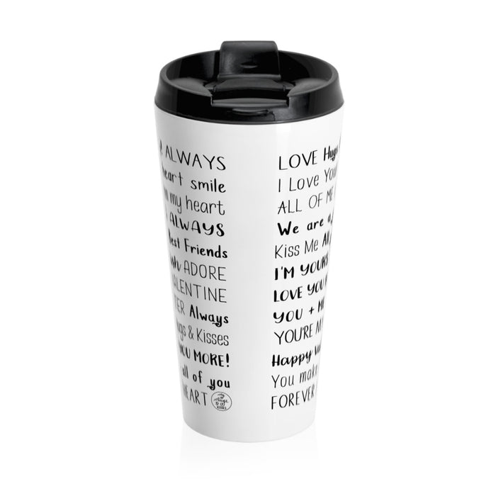 Valentine's Day Travel Mug
