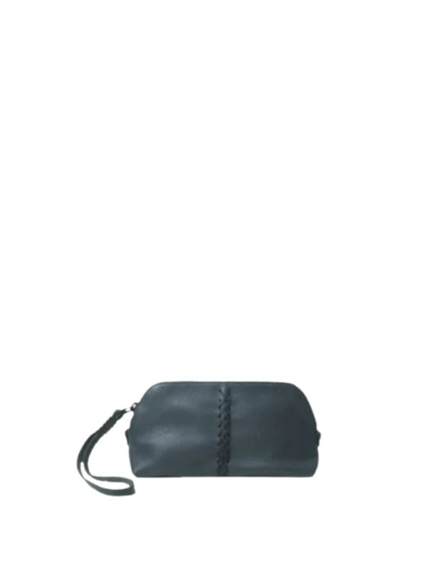 Vanity Cases Callista Crafts Vanity Case Grained Leather Charcoal O/S / Charcoal Apoella