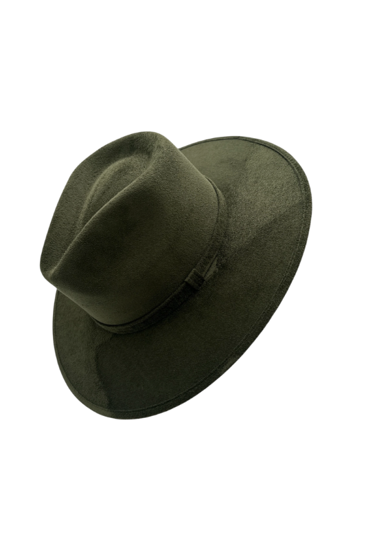 Vegan Suede Rancher- Forest