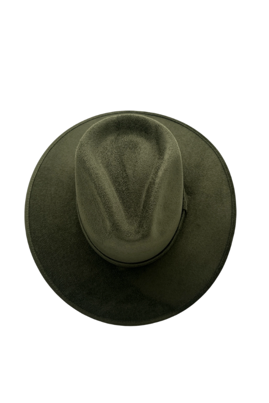 Vegan Suede Rancher- Forest