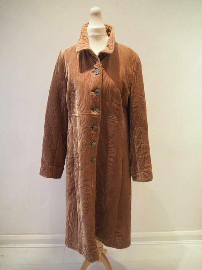 Vintage Ghost Velour Coat
