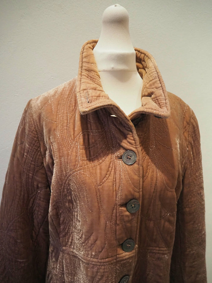 Vintage Ghost Velour Coat