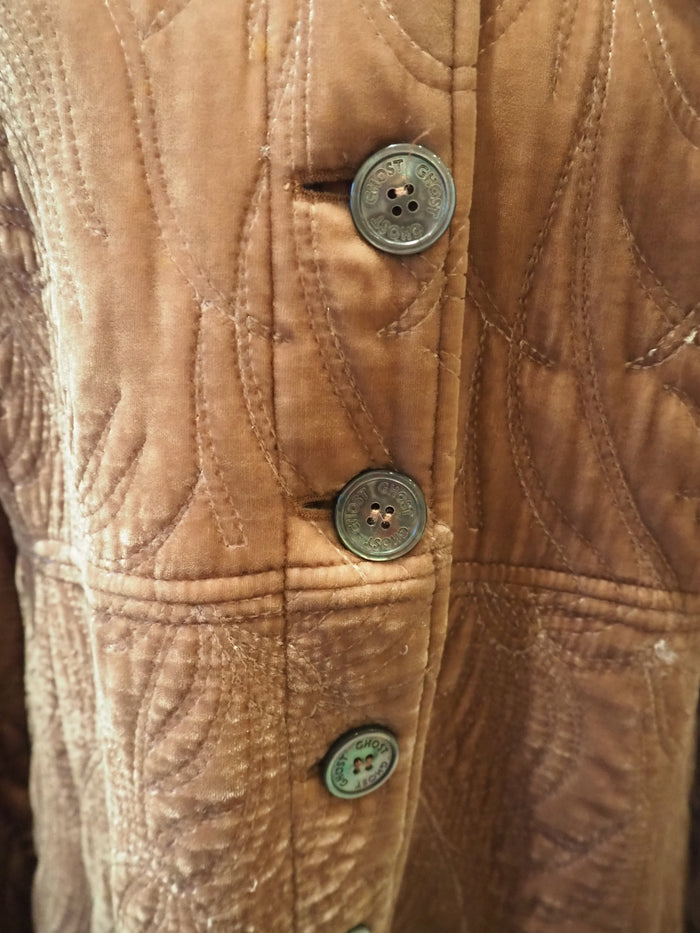 Vintage Ghost Velour Coat