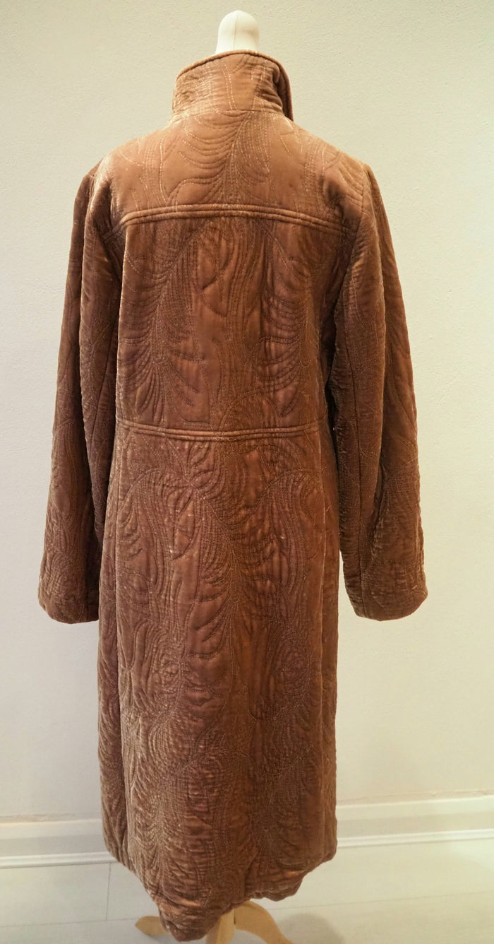Vintage Ghost Velour Coat
