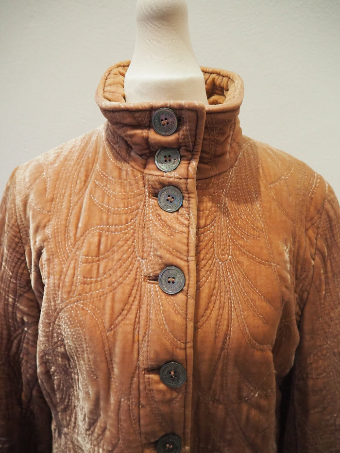 Vintage Ghost Velour Coat
