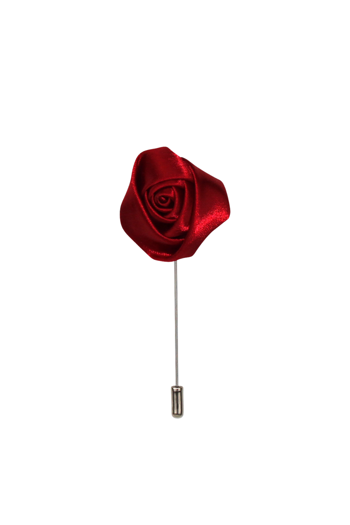 Vintage Rose Flower Lapel Pin
