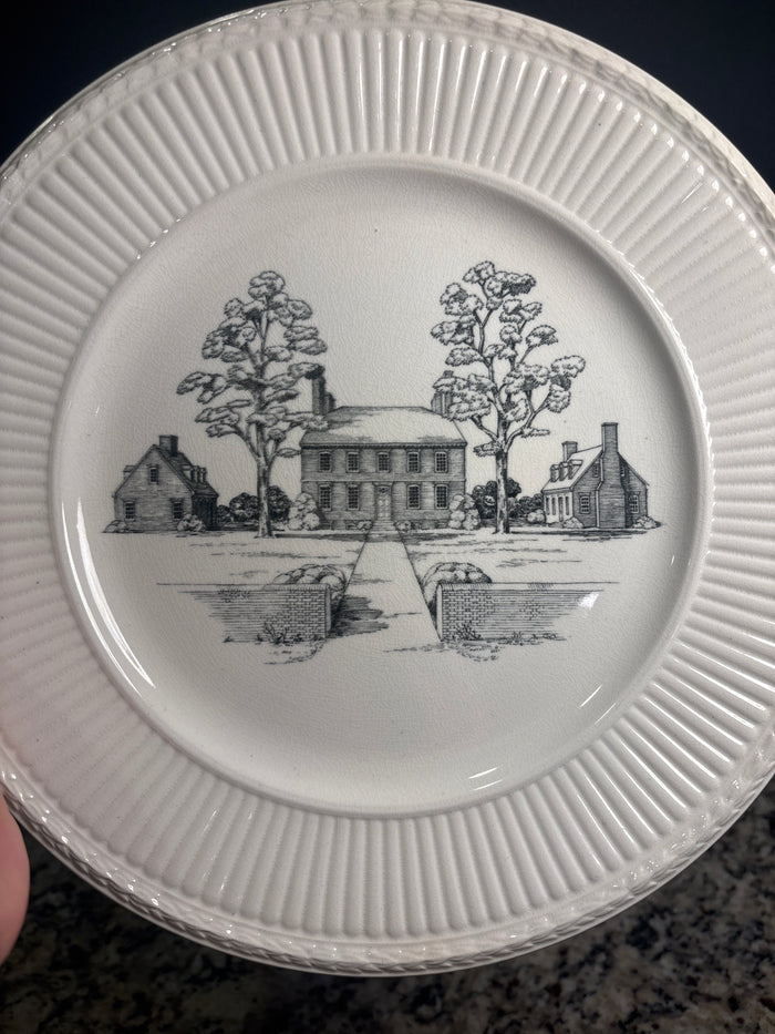 Vintage Wedgewood Plate Kenmore/Fredericksburg, VA 1934