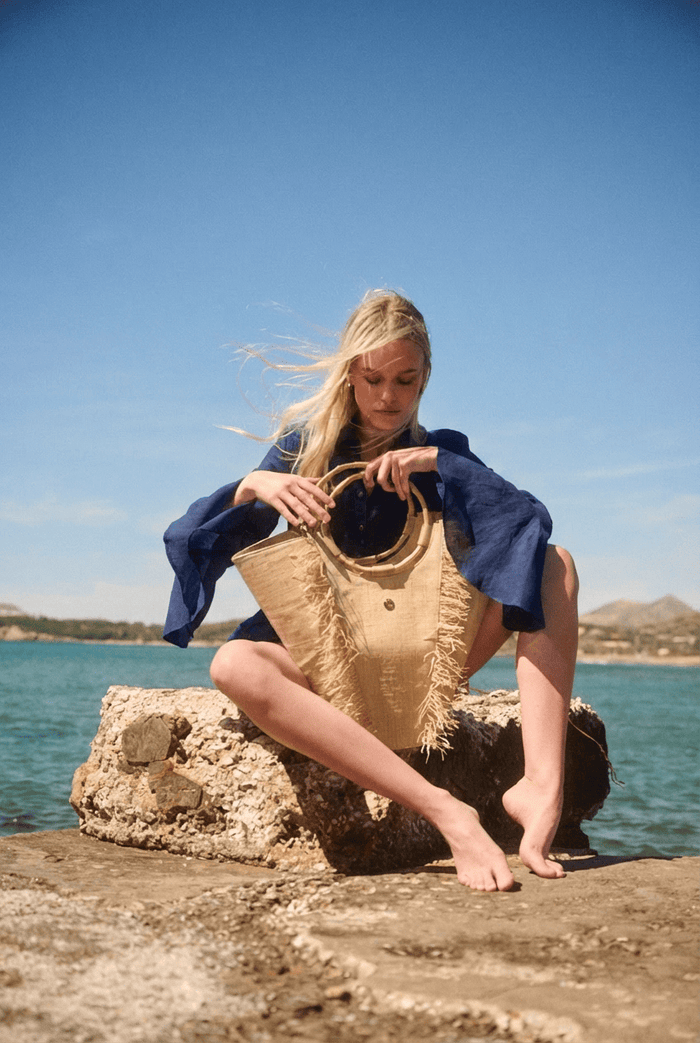 Shirts Apoella Virginia Frill Shirt Denim Apoella