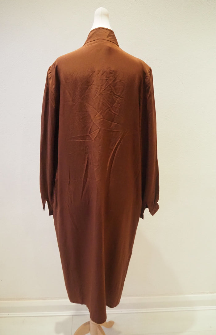 Wallis Brown Silk Kimono 12