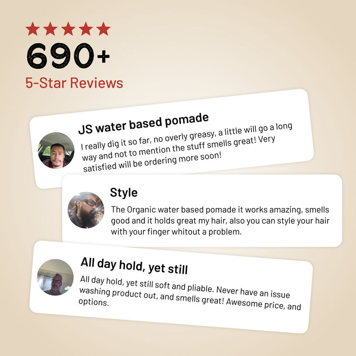 Water Based Pomade