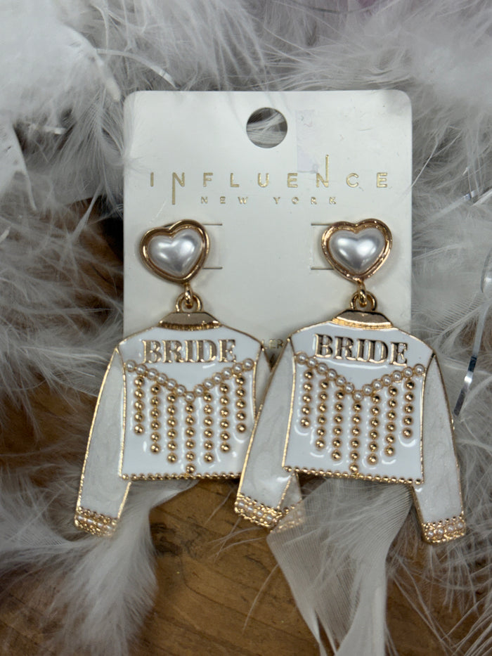Western Bride Glam Earrings