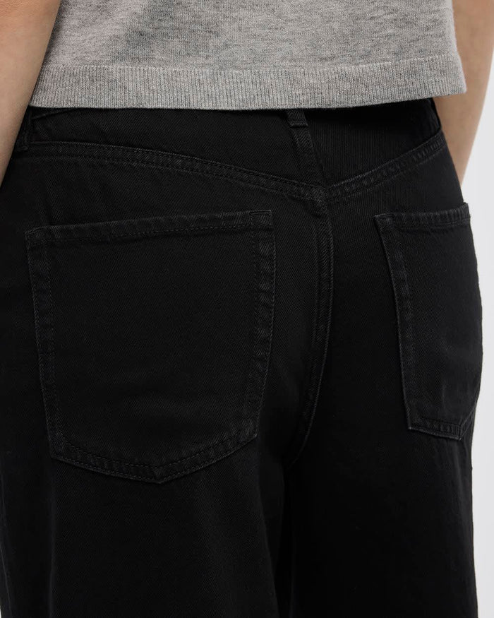 Wide-Leg High-Rise Jean