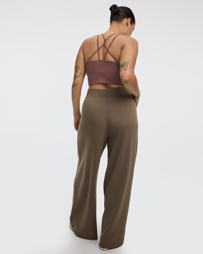 Wide-Leg Pull-On Pant - HYLUX Hyba