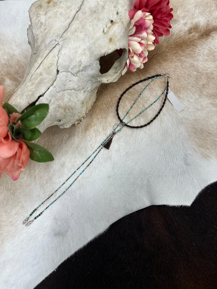 Wild Strand Horsehair Lariat Necklace