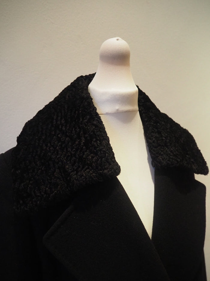 Windsmoor Black Wool/Cashmere Coat L