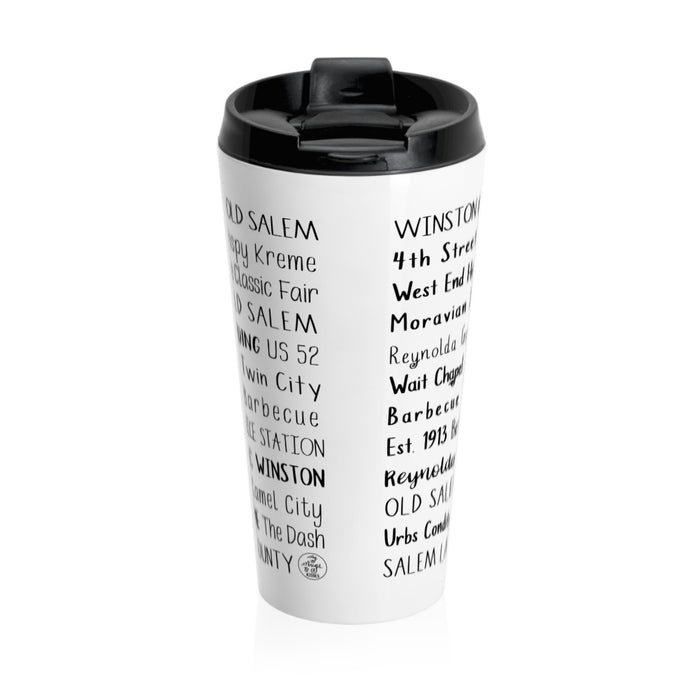 Winston-Salem, NC Travel Mug