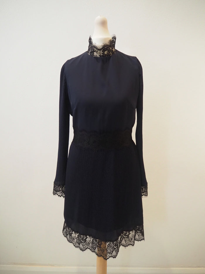 Wolf & Whistle Black/Navy Dress Size 10