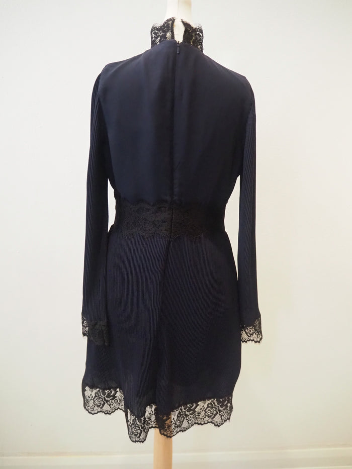 Wolf & Whistle Black/Navy Dress Size 10
