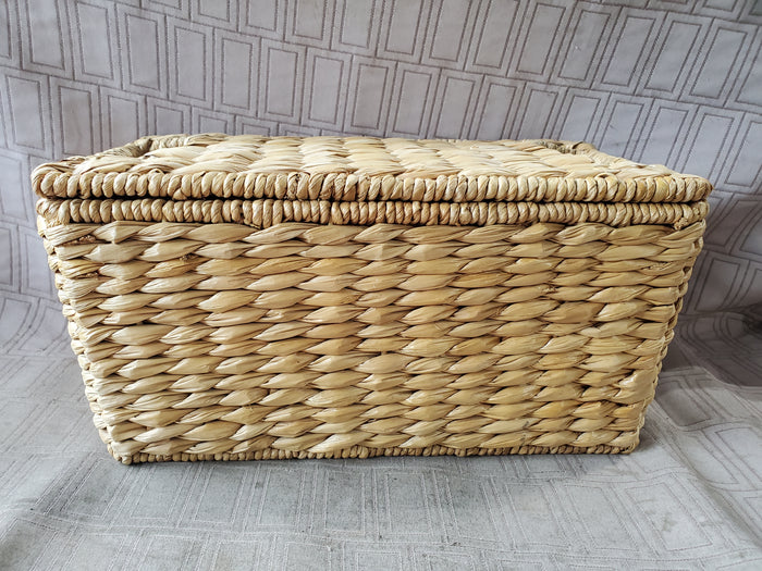 Woven Grass Storage Box