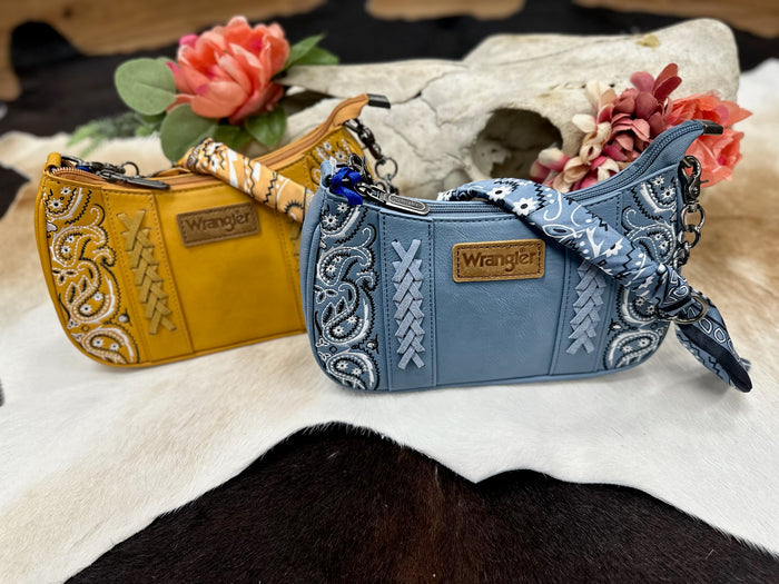 Wrangler Bandana Braided Shoulder Bag