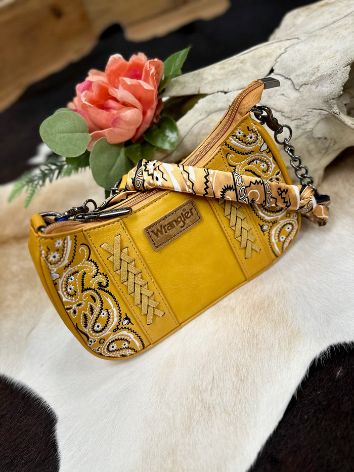 Wrangler Bandana Braided Shoulder Bag