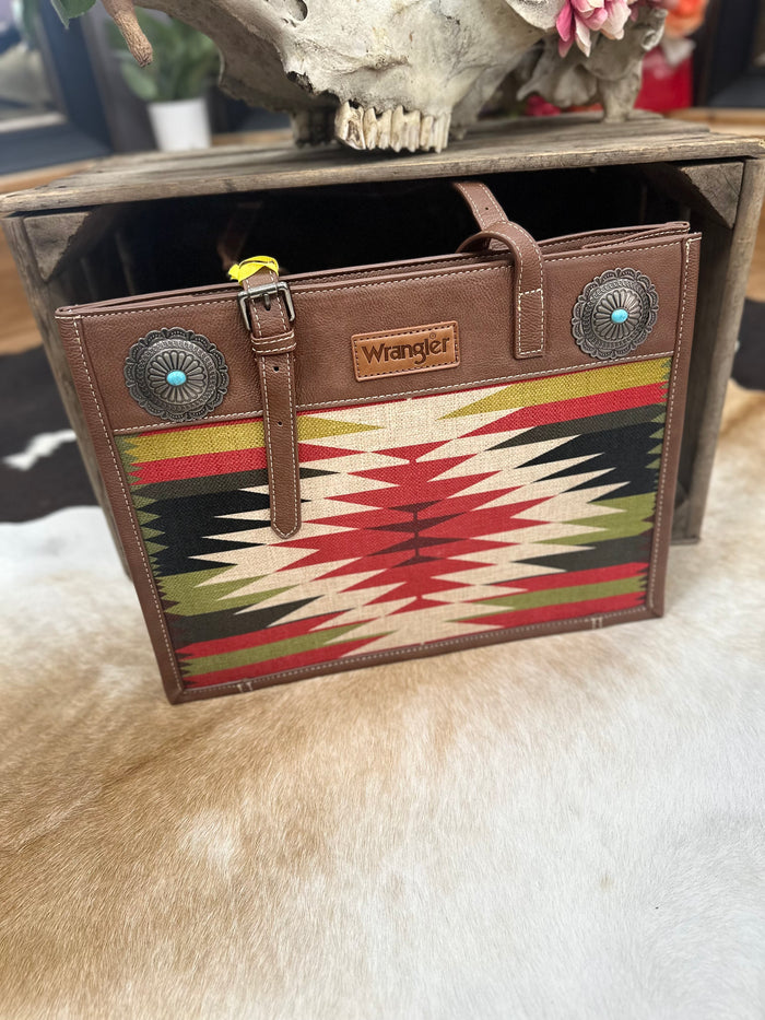 Wrangler Southwest Concho Tote