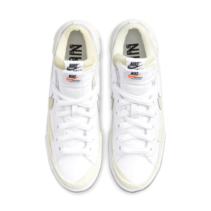 Nike x Sacai Blazer Low Patent Cream White DM6443-100