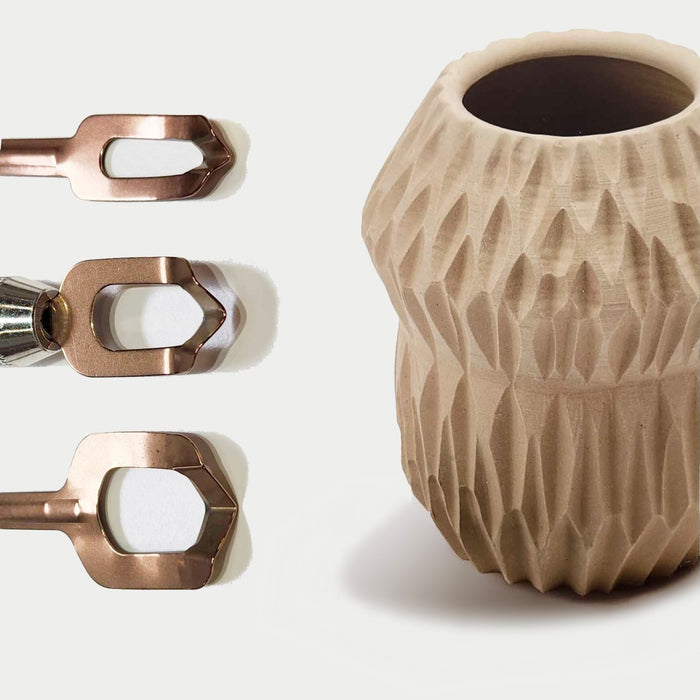 Xiem Clay Futing Tool set, V Shape