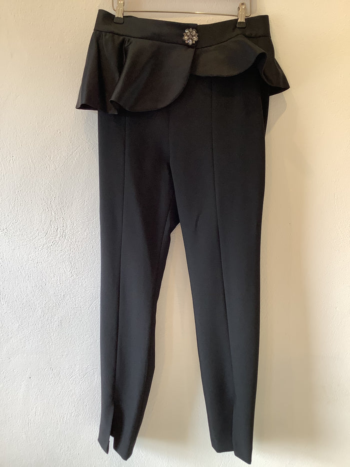 Zara Black Trouser with Belt