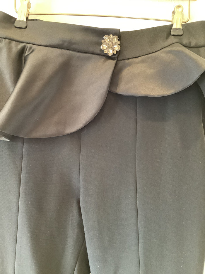Zara Black Trouser with Belt