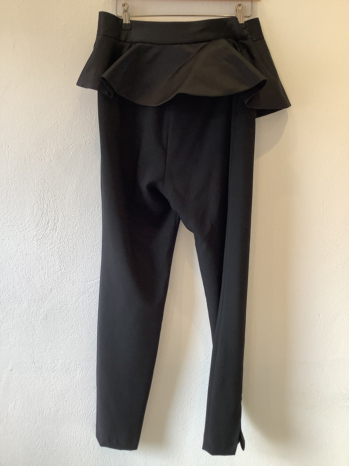 Zara Black Trouser with Belt