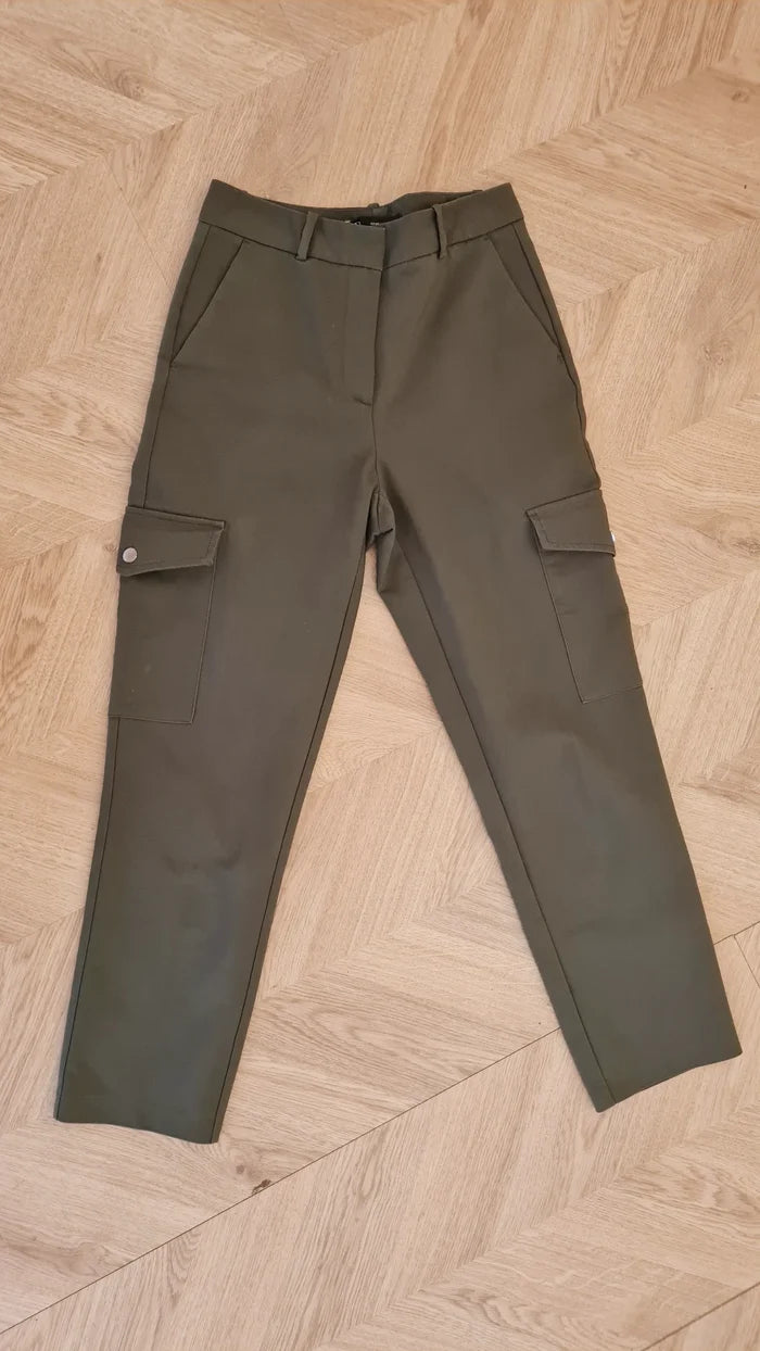 Zara Khaki Combats S
