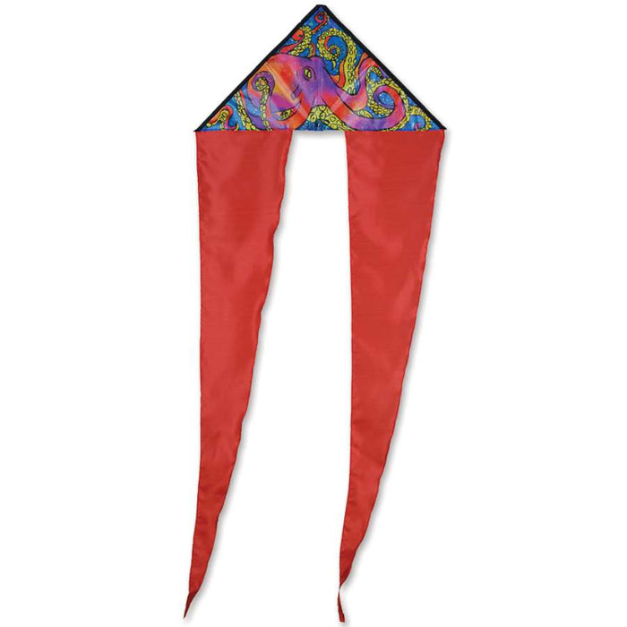 Zippy Flo-Tail Delta Kite - Octopus
